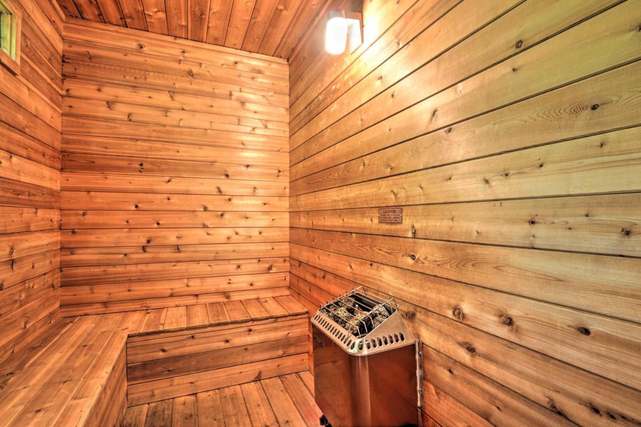 Gatlinburg Chalet Hot Tub, Sauna And Mountain View מראה חיצוני תמונה